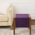 Solino Home 100% Pure Linen Table Runner Grape Woven, Athena 14 x 36 in