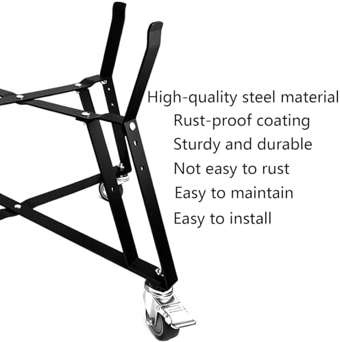 Rolling Cart for XL Big Green Egg for BGE XL, Kamado Big Joe 24" Grill