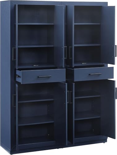 Crosley Furniture Isla 2-Piece Pantry Storage Cabinet Set