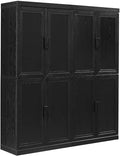 Crosley Furniture Essen 2-Piece Pantry Storage Cabinet Set