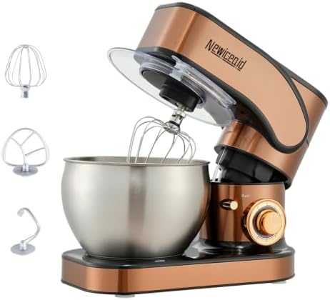 Stainless Steel 6-Speed 7.4QT Stand Mixer, Rose Gold