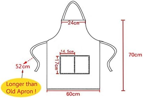 Total 15 PCS Plain Yellow Color Bib Aprons Bulk for Women Men Adult -Unisex Aprons with 2 Front Pockets (Yellow-15PCS)