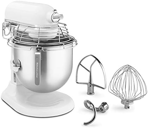 KitchenAid Commercial Series 8 Quart Bowl-Lift Stand Mixer with Stainless Steel Bowl Guard - KSMC895