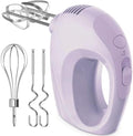 Handmixer Electric Handheld - 7 Speed Portable Kitchen Mixer Electric with 5 Stainless Steel Accessories Whisk, Food Beater for Whipping Mixing Cookies Cakes Home (CX6613-VT)