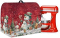 Christmas Snowman Mixer Covers Kitchen Counter Mixer Parts & Accessories Christmas Decor Kitchen Kid Mixer Cover