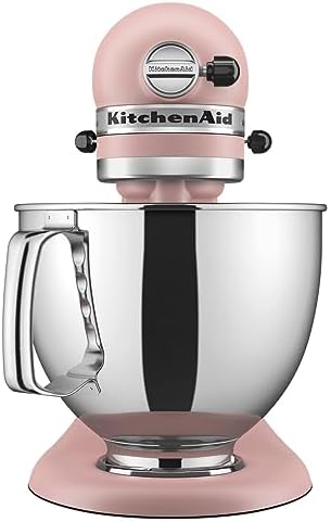 KitchenAid Artisan, 5-Qt Tilt Head Stand Mixer, KSM150PS, Dried Rose