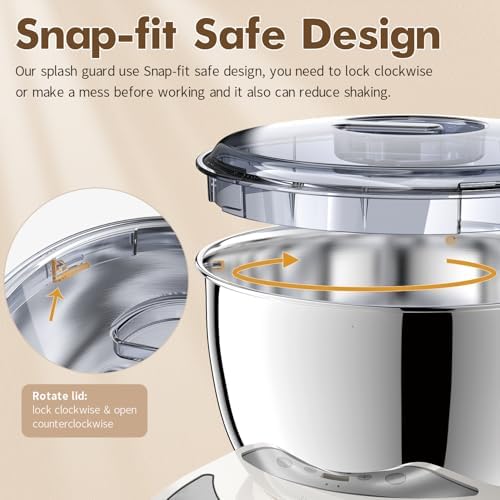 Electric Dough Maker with Ferment Function, 5.5QT Dough Mixer