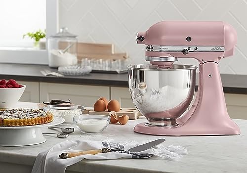 KitchenAid Artisan, 5-Qt Tilt Head Stand Mixer, KSM150PS, Dried Rose
