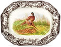 Spode – Woodland – Octagonal Platter - Pheasant - Brown/White