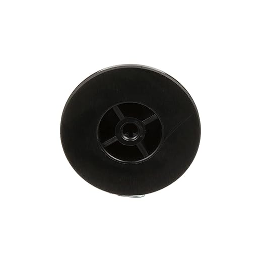 OCS Parts 2-Pack 200-400°F Black Thermostat Dial Knob for Commercial Fryers and Ranges | Direct Replacement fo Dean, Frymaster, Pitco, Vulcan Hart and More