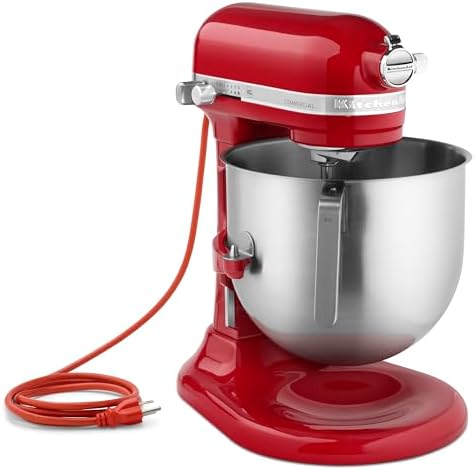 KitchenAid NSF Certified Commercial Series 8-Qt Bowl Lift Stand Mixer - KSM8990