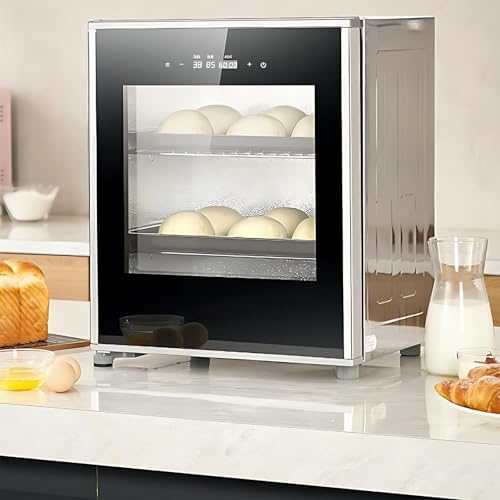 40L Electric Bread Proofing Box, Adjustable Temperature & Humidity Dough Proofer, Fermentation Machine for Baking, Yogurt & Even Rising, 110V Kitchen Appliance