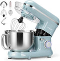 VIVOHOME Stand Mixer, 6-Quart Tilt-Head Kitchen Mixer with Bowl, Blue