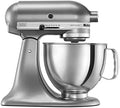 KitchenAid Artisan, 5-Qt Tilt Head Stand Mixer, KSM150PS, Contour Silver
