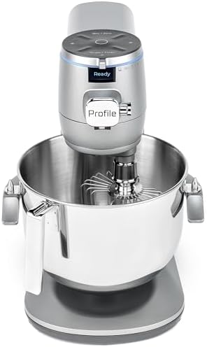 GE Profile Smart Stand Mixer with 7qt Bowl, Built-in Scale, Auto Sense