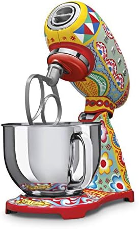 Smeg SMF03DGUS - 5-Qt. Stand Mixer - Retro Style, Sicily Is My Love, Limited Edition