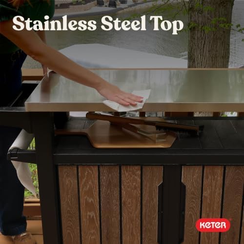 Keter Unity XL Outdoor Entertainment Cart