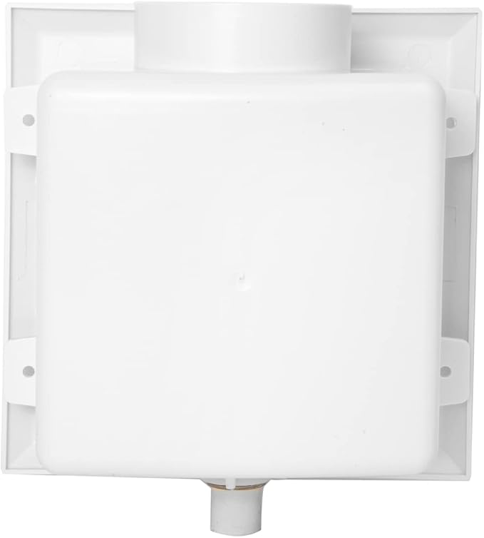 EFIELD CPVC Pre-Assembled Dishwasher Outlet Box, 1/2-Inch CPVC Connection with Installed 1/4-Turn Stop Angle Valve, Copper Water Hammer Arrestor,(DW006)