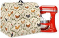 Rooster Mixer Covers Washable Stain Resistant Stand Mixer Dust Covers Fit Kitchen Aid Mixer 4.5-8 Quart Mixer Home Kitchen Decor Appliance Covers