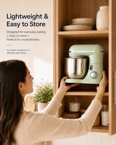 Kitchen in the Box Stand Mixer, 3.5 QT Kitchen Electric Mixer for Baking