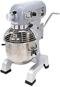 Adcraft BDPM-20 Gear Driven 20-Quart Planetary Mixer with Safety Guard, 12 Hub, Stainless Steel, 120v, Black