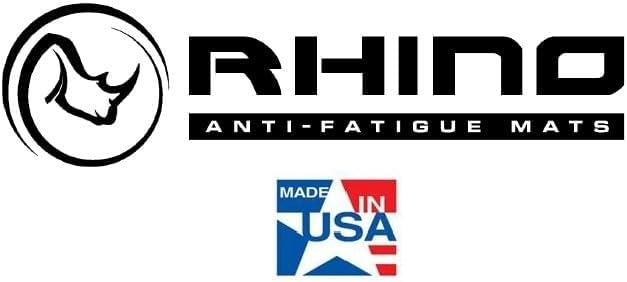 Rhino Mats, Softwoods Anti Fatigue Floor Mat, Commercial Grade Kitchen Mat, Standing Desk Mat, Office, Garage or Anywhere, Standing Comfort. (Oak, 3' x 8' x 1/2")