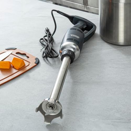 Restaurantware 2/3 HP Blue Immersion Blender with 16 In Shaft, 1 Ct