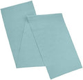 AVKA Studio 100% Cotton Ribbed Table Runner - Pack of 1-13 x 72 Inches - Light Blue - Dining Or Kitchen Table Runner Thick Construction for Everyday Use, Picnics, Outdoor Table, Parties, etc