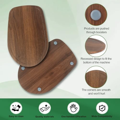 Compatible with Kitchen aid 4.5-5 Qt Bamboo Mixer Slider - Appliance Slider for Tilt Head Kitchen aid Stand Mixer Artisan, Countertop Storage Mover Sliding Tray Accessories Attachments-walnut grain