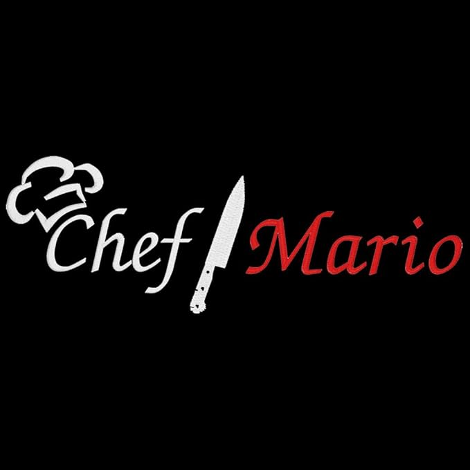 The Apron Place Adjustable Professional Chef Hats, Multiple Personalized Embroidered Designs to Choose from, Made in The USA