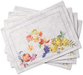 Maison d' Hermine Placemats Set of 4 Reusable 100% Cotton (13"x19")