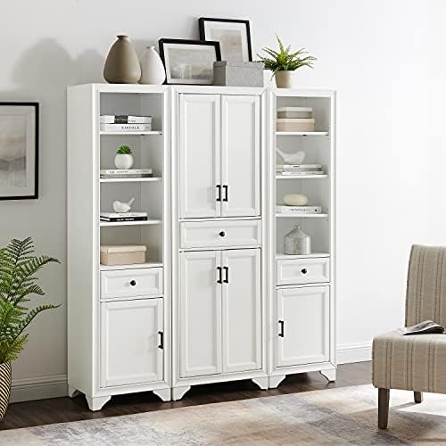 Crosley Furniture Tara 3-Piece Pantry Cabinet Set
