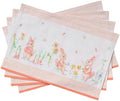 Maison d' Hermine Placemats Set of 4 Reusable 100% Cotton (13"x19")