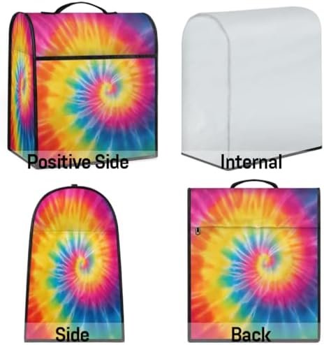 Tie-Dye Art Kitchen Aid Covers Foldable Washable Stand Mixer Dust Cover