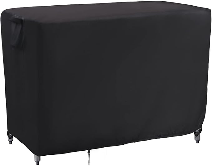 Kingling Outdoor Table Cover 42 Inch, Waterproof Prep Table Covers Bar Table Protection Cover for Patio Table/Furniture - 42''L x 22''W x 35''H