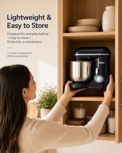 Kitchen in the Box Stand Mixer, 3.5 QT Kitchen Electric Mixer for Baking