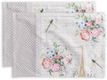 Maison d' Hermine Placemats Set of 2 Reusable 100% Cotton (13"x19")