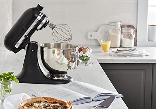 KitchenAid Artisan, 5-Qt Tilt Head Stand Mixer, KSM150PS, Black Matte