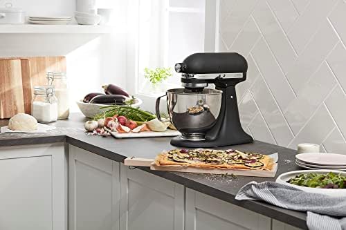 KitchenAid Artisan, 5-Qt Tilt Head Stand Mixer, KSM150PS, Cast Iron Black