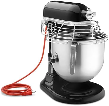 KitchenAid Commercial Series 8 Quart Bowl-Lift Stand Mixer with Stainless Steel Bowl Guard - KSMC895