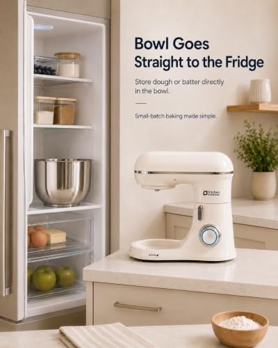 Kitchen in the Box Stand Mixer, 3.5 QT Kitchen Electric Mixer for Baking