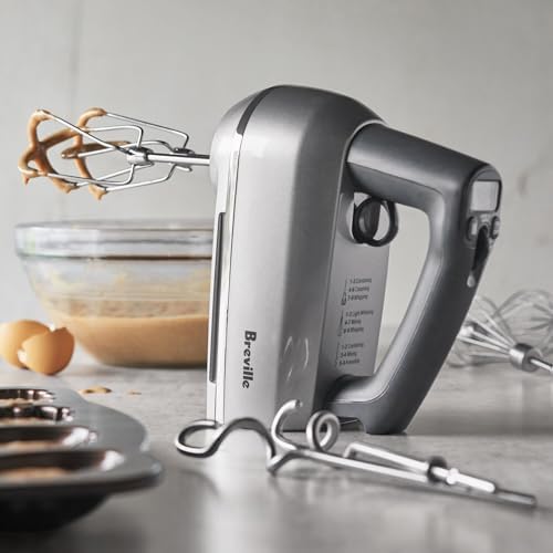 Breville BHM800DBL Handy Mixer for Baking, Damson Blue