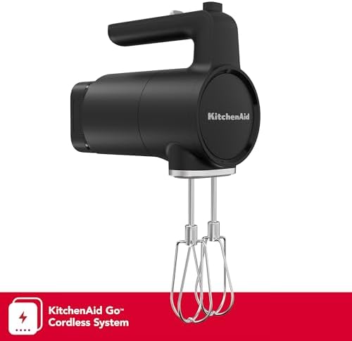 KitchenAid Go Cordless Hand Mixer, battery included, KHMR762