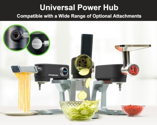 All Metal Stand Mixer DC Motor, Heavy Pizza Dough Mixer 5.3 QT