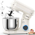 CEBORY Stand Mixer, 4QT 10+P-Speed Electric Kitchen Mixer with Bowl