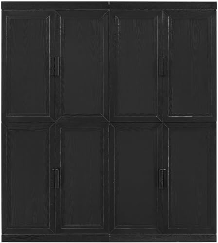 Crosley Furniture Essen 2-Piece Pantry Storage Cabinet Set