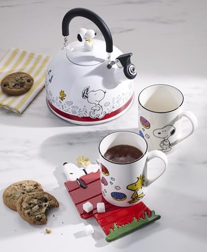 Lenox Chef Snoopy Enamelware Tea Kettle, 84.5oz - Image 5