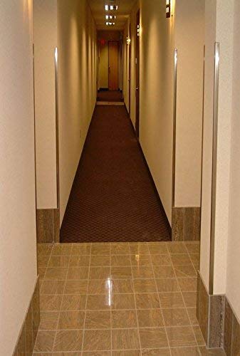 2" x 2" x 48" Stainless Steel Corner Guard, Includes Adhesive, Pack of 10 units