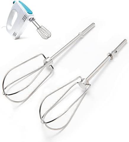 Hand Mixer Beaters Attachments for KitchenAid W10490648, KHM5APWH7