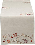 DII Fall Table Decorations Indoor Décor, Thanksgiving, Table Runner, 14x70, Autumn Wheat